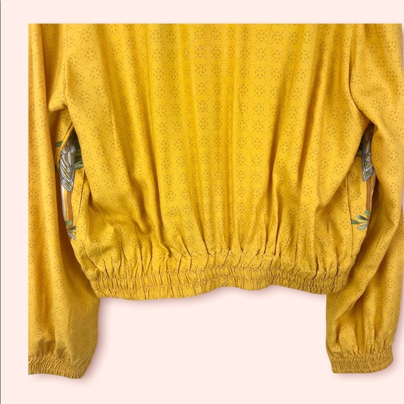 Spring Yellow Bomber Jacket - Picture 8 of 11